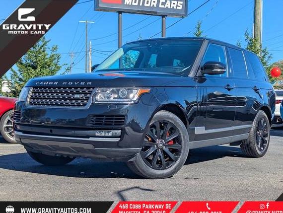 LAND ROVER RANGE ROVER 2017 SALGR2FV6HA353487 image LAND ROVER RANGE ROVER 2017 SALGR2FV6HA353487 image